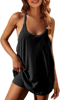 Faleave Women's Summer Sleeveless Mini Dress - Athletic Tennis