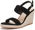 Espadrille Wedge Sandals Womens Platform Ankle Strap - Comfortable