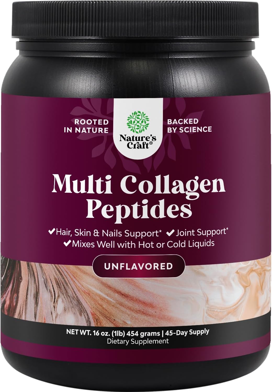 Multi Collagen Protein Powder for Hair Skin Nails and Joints