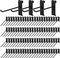 Polmart 6 Inch Heavy Duty Black Gridwall Panel Hooks Pack of 96