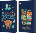 Harry Potter Deathly Hallows Leather Wallet iPad Air 2 Case - Durable