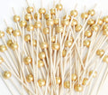 Bamboo Cocktail Picks for Elegant Appetizers - 200PCS
