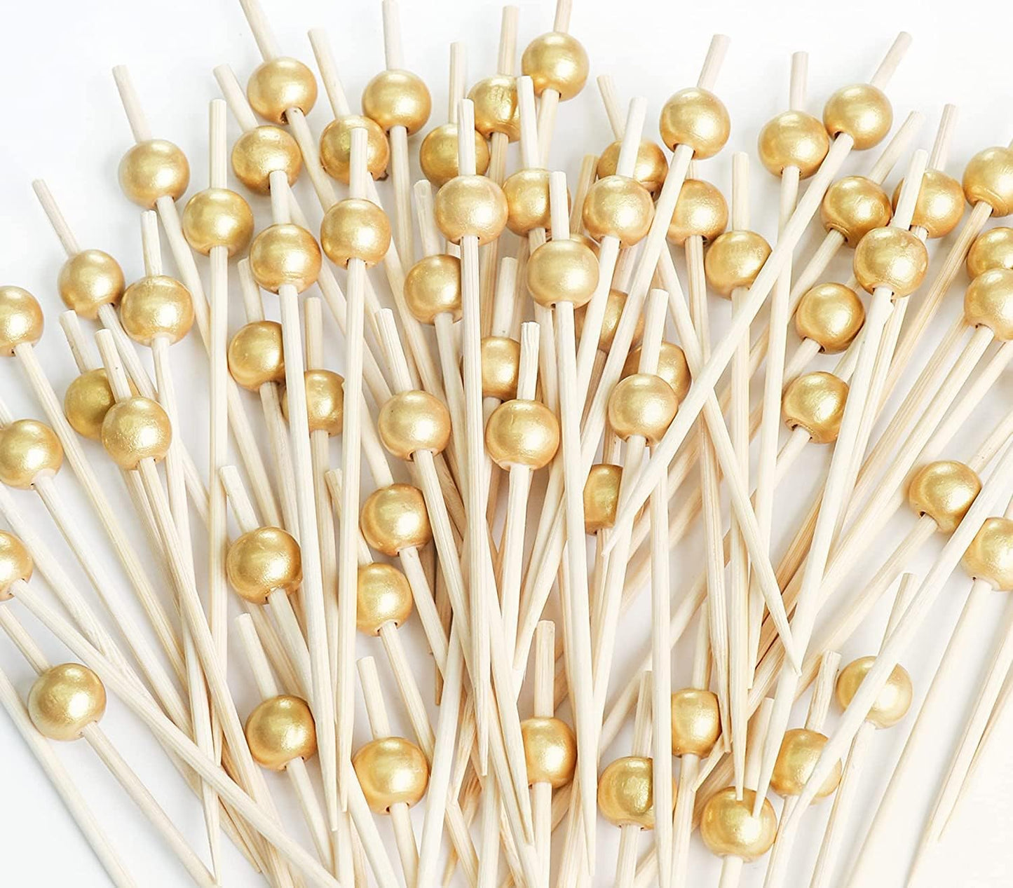 Bamboo Cocktail Picks for Elegant Appetizers - 200PCS