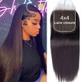 SKINLIKE Real HD Lace Frontal Closure 4x4 - Pre Plucked 16in Natural