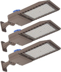 LED Parking Lot Light 150W 21,000LM 5000K - Dusk to Dawn Shoebox