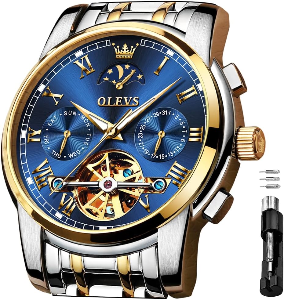 Baoyue Moon Phase Tourbillon Watch for Men