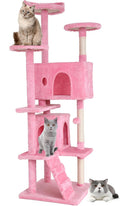 70 in Cat Tree Tower - Multi-Level Activity Center for Indoor Cats