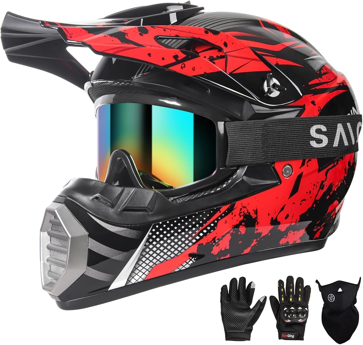 Youth Kids Motocross Helmet for Safe and Comfortable Riding