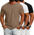 Ficerd Men's Big and Tall T Shirt 3 Pack for Ultimate Comfort