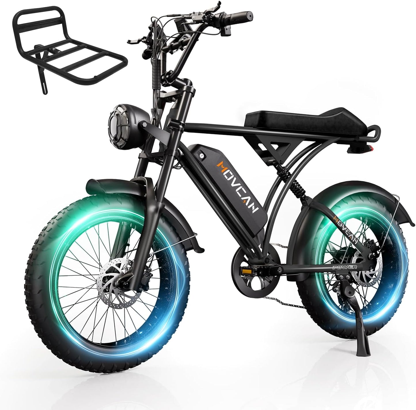 Movcan V60 Pro Electric Bike with 1500W Motor and Fat Tires