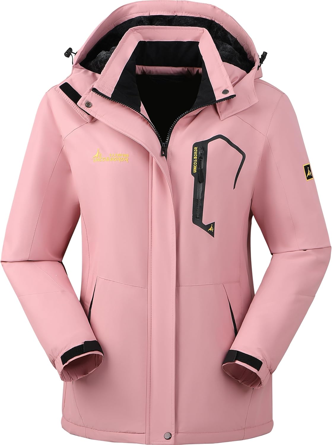 Warm & Waterproof Women's Ski Coat by BOWOXO