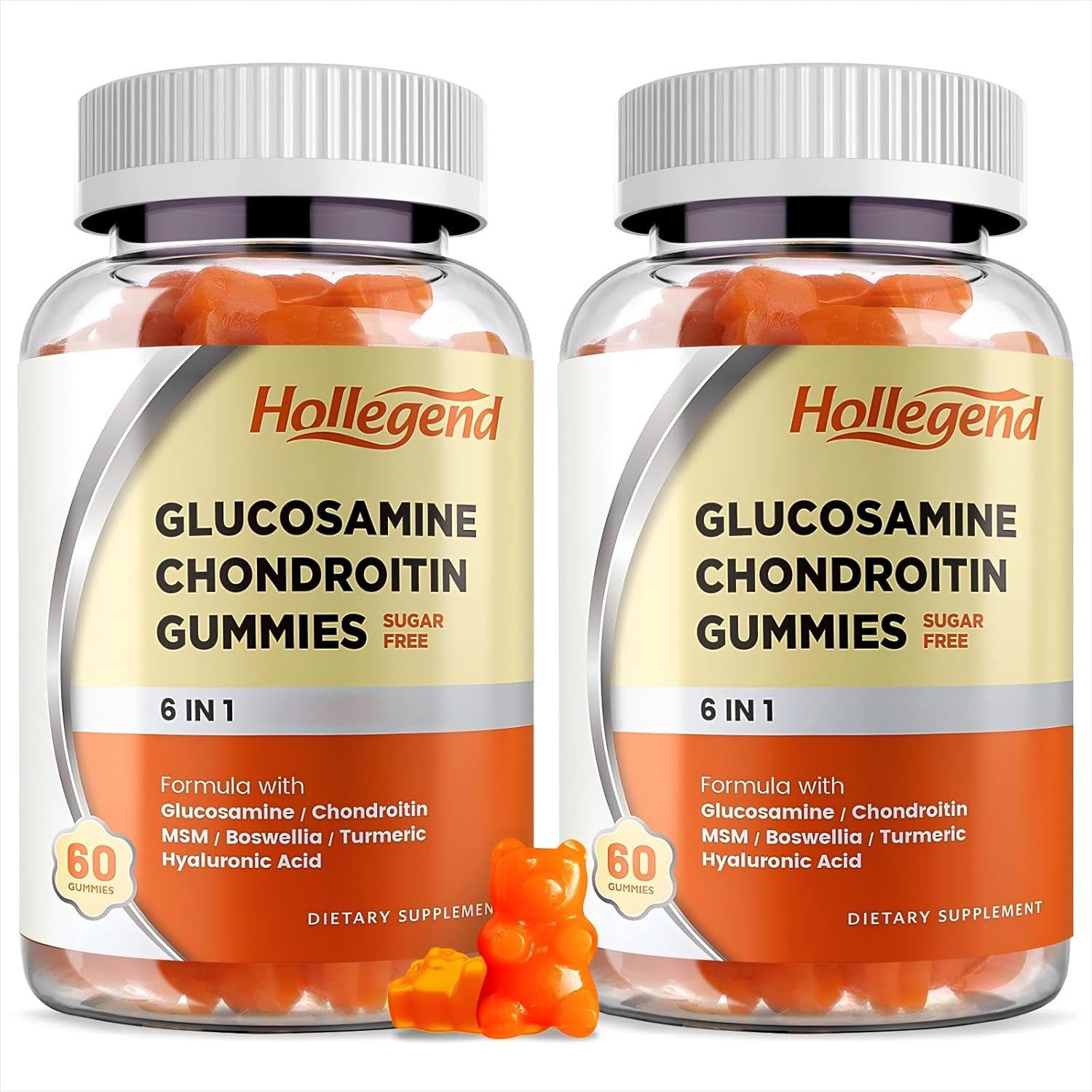 Glucosamine Chondroitin Gummies Sugar Free for Joint Health