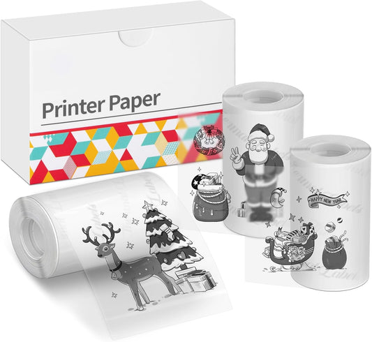 Clear Adhesive Thermal Paper - for T02/M02X/M02L Mini Printer