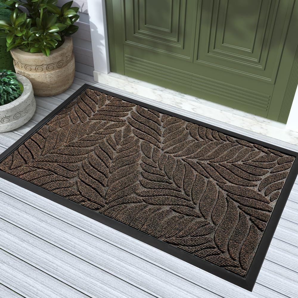 Yimobra Large Door Mat Outdoor Indoor, Waterproof Non-Slip Doormat