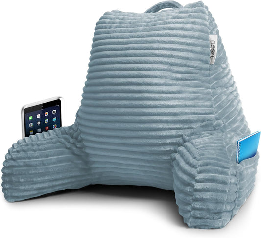 Nestl Reading Pillow with Shredded Memory Foam for Comfort