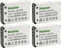 Kastar LB-070 Battery 4-Pack Replacement for Kodak Pixpro AZ901 - Long