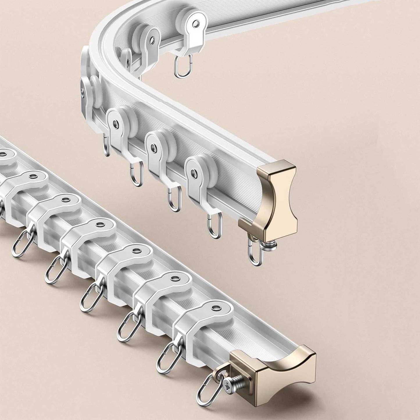 Bendable Ceiling Curtain Rail - Room Divider Solution