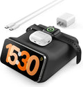 TOPGO 3-in-1 Wireless Charging Station for iPhone - Standby Mode Dock