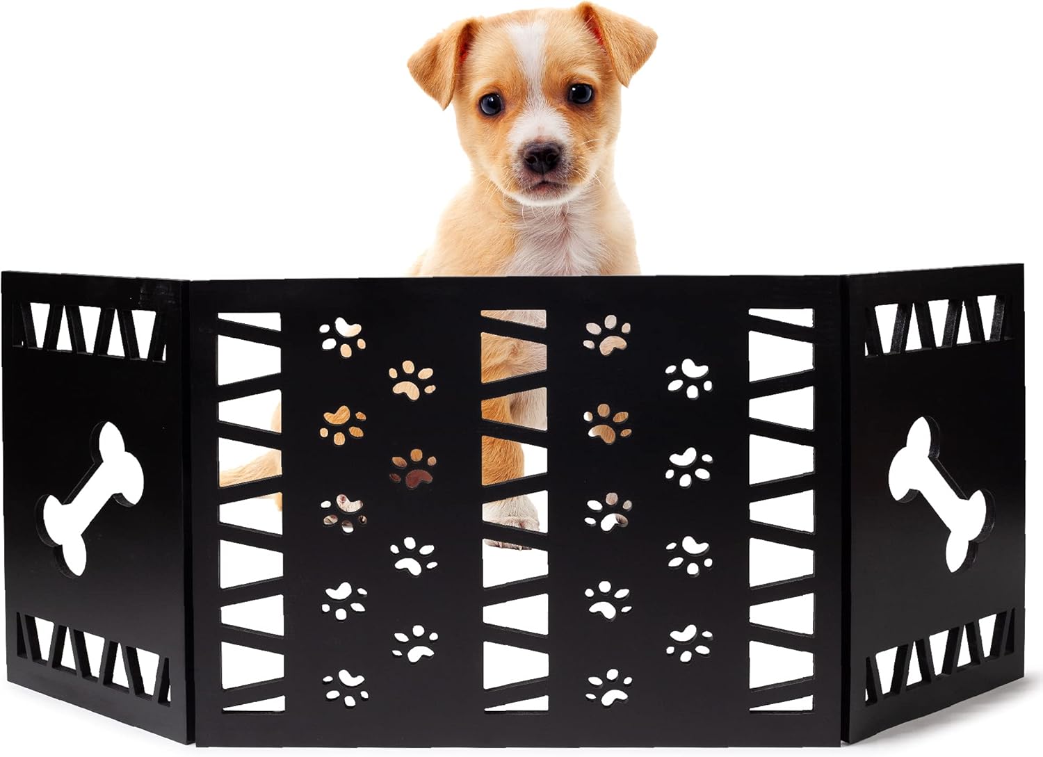 Free Standing Pet Gate for Small Dogs | Foldable Dog Gate