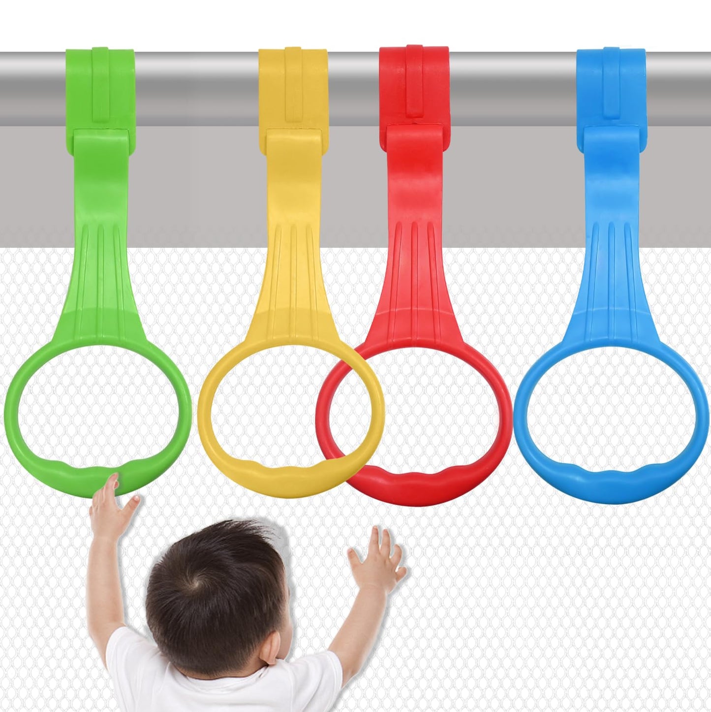 Baby Walk Stand-Up Assist Ring - Universal Playpen/Crib - 4 Colors