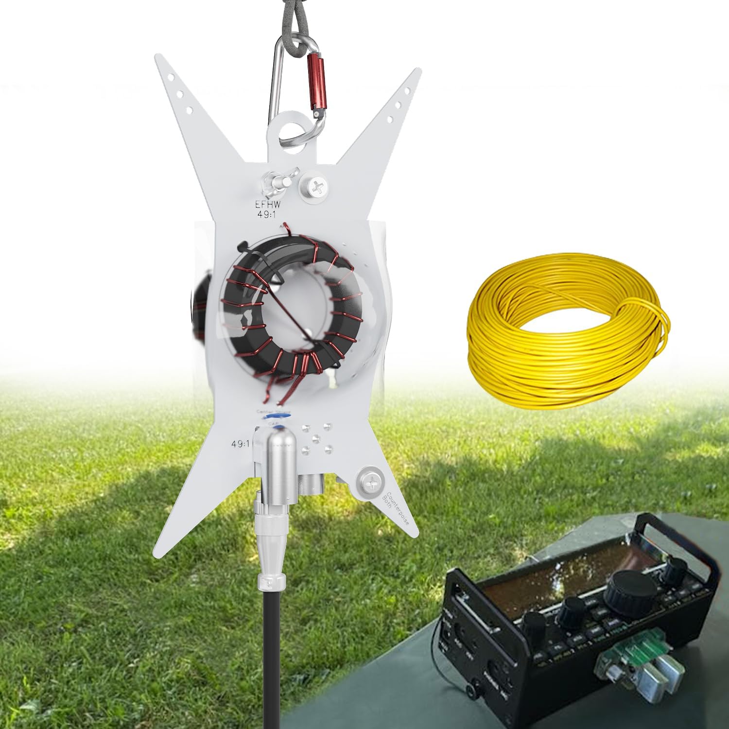 Upgrade HF End Fed Antenna for Ham Radio Enthusiasts