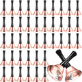 Loud Hand Bell Bulk 50 Pcs Dinner Service Bells - Rose Gold Set