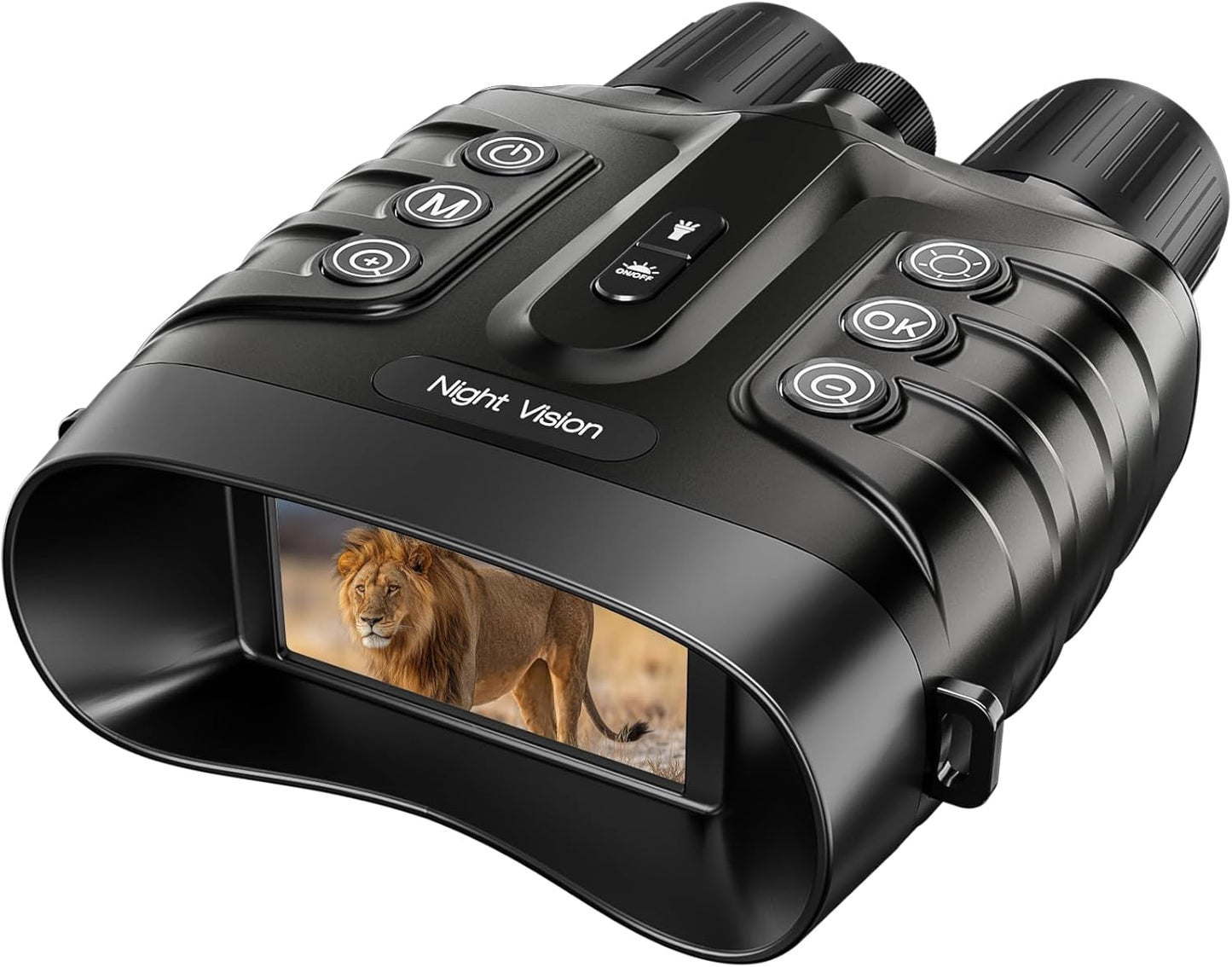 4K Full-Color Night Vision Binoculars for Camping and Security