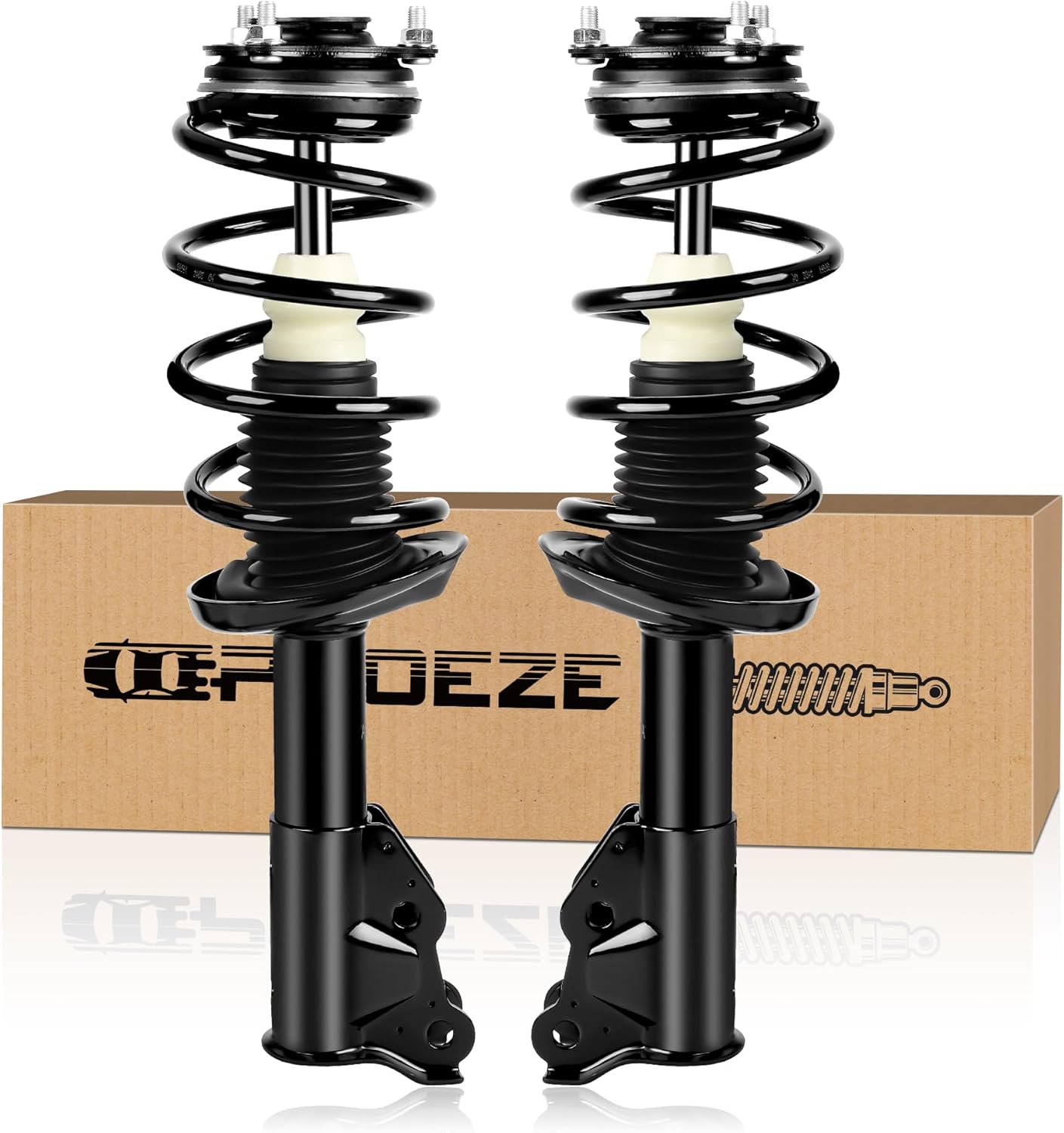 Front Strut Assembly for 2006-2011 Civic, Shock Absorber Set