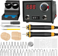 Wood Burning Tool Wood Burner Kit with Digital Temperature - Precise