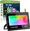 NOVOSTELLA 100W Smart LED Flood Light - RGB Outdoor Stage Light
