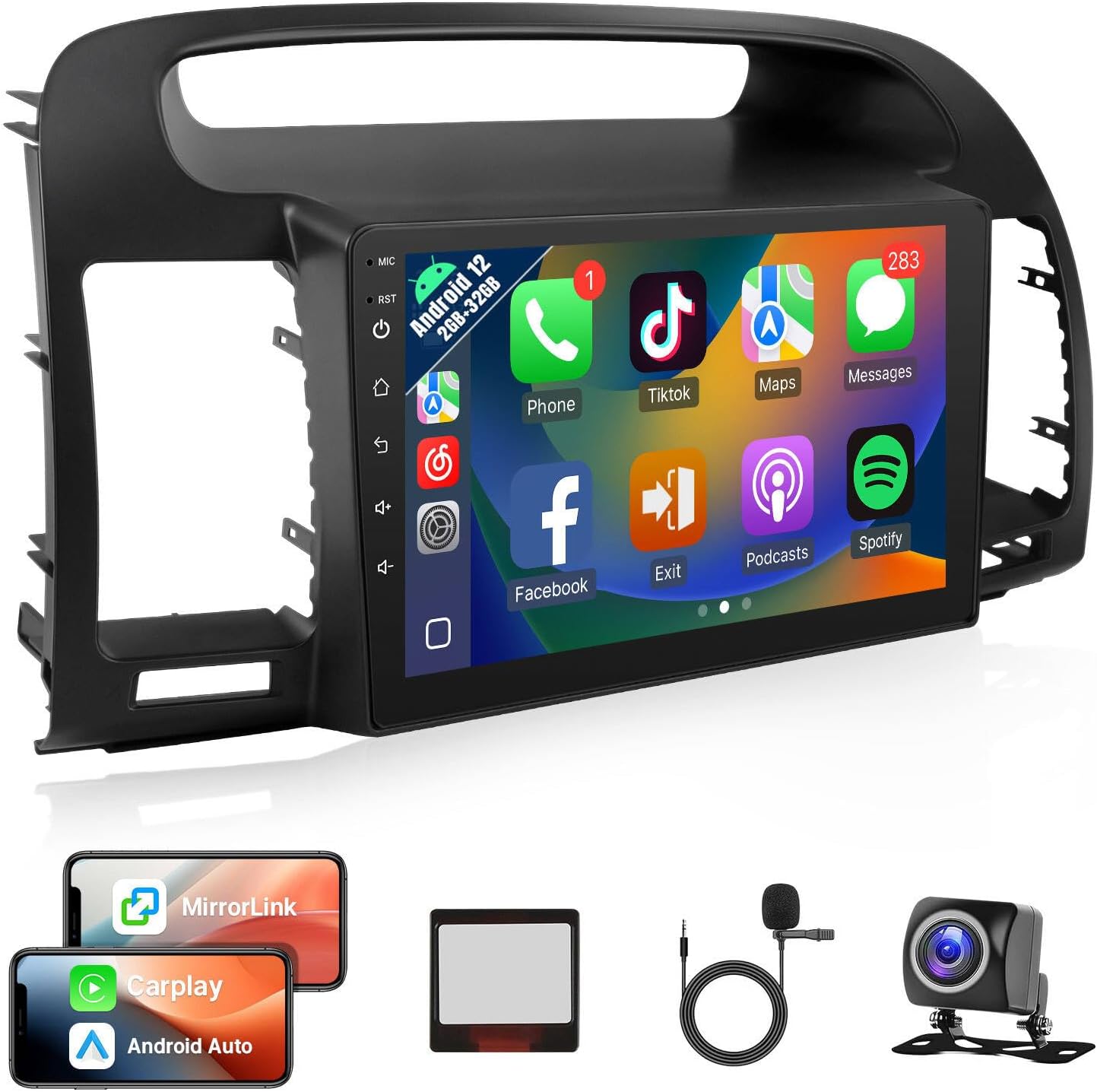 Naifay Android Car Radio for Toyota Camry 2002-2006 with GPS