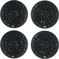 Rockville RM-PREMIUM-65 6.5in Marine Boat Speakers - Crisp Sound