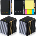 Qilery Lined Spiral Pocket Notebook 5.28 x 4.13 in - Compact Note Set