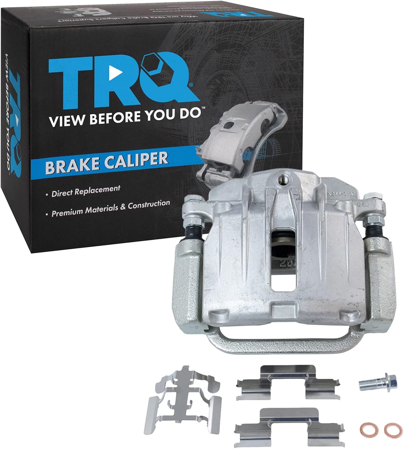 TRQ Rear Disc Brake Caliper for 03-04 Commercial Chassis & More