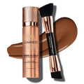 Silk Airbrush Spray Foundation & Buffing Brush Kit - Full Coverage