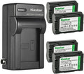 Kastar 4-Pack Battery and AC Charger for Leica BP-DC3 Series