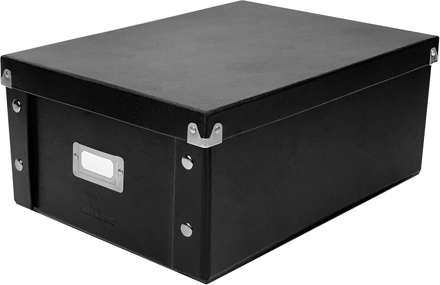 Snap-N-Store CD Storage Box - Durable Disc Holder for Organizing