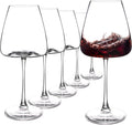 Red Wine Glasses Set of 6, 19.5 oz Large Long Stem Wine Glasses