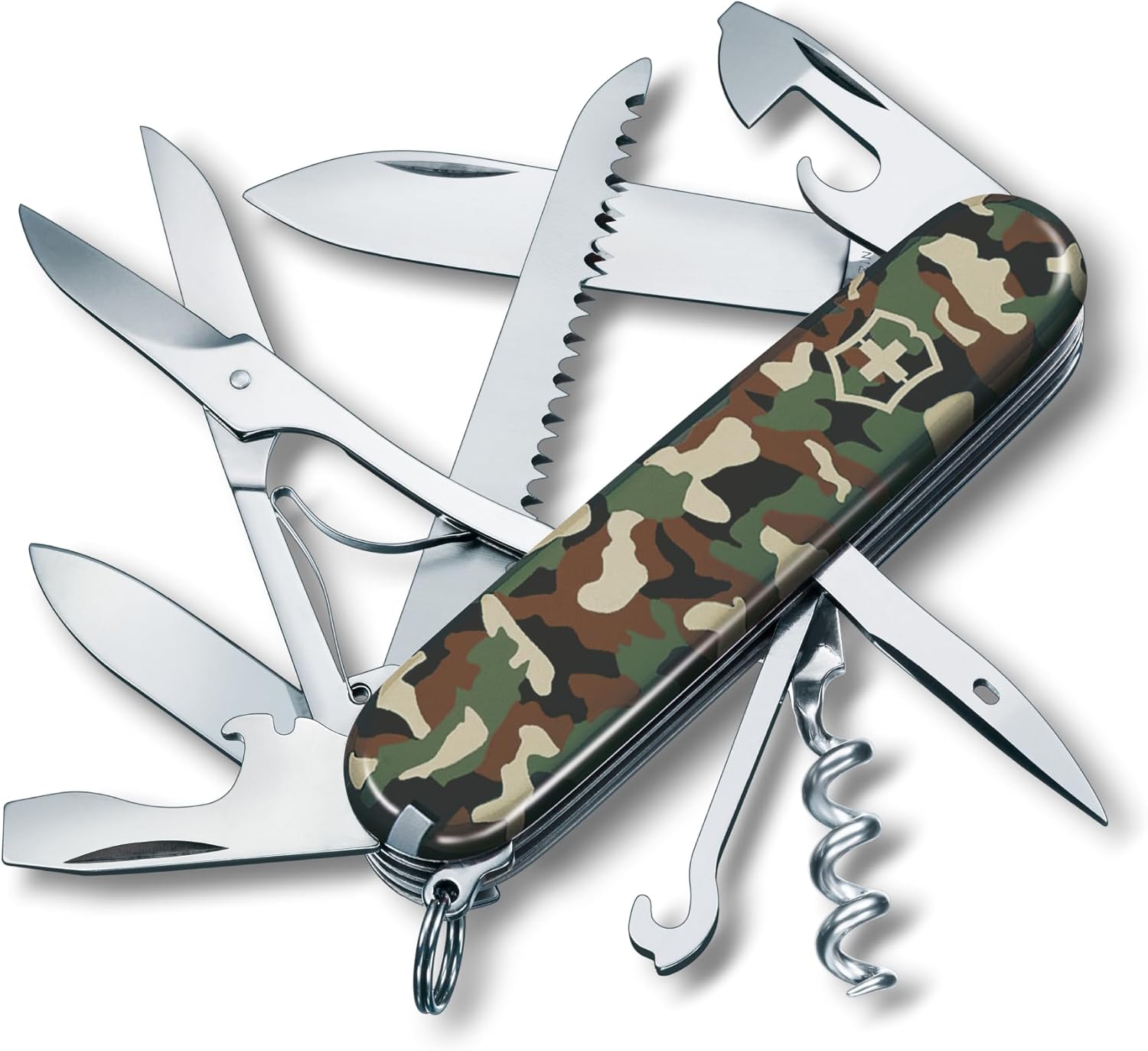 Victorinox Huntsman Swiss Army Knife: 15 Functions for Adventure