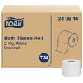 Tork Toilet Paper Roll White T34 - High-Capacity 2-Ply