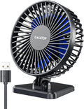 Gaiatop USB Desk Fan - Powerful Cooling on the Go!