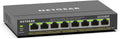 NETGEAR 8 Port PoE Gigabit Easy Smart Managed Switch - Compact Power