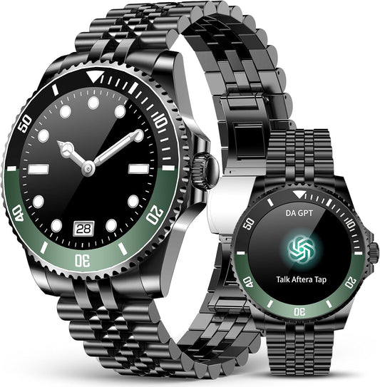2025 DA GPT Smart Watch for Men with Bluetooth Call and Health Monitor