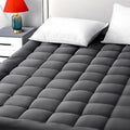 Queen Mattress Pad 60x80 in Deep Pocket Cooling Topper - Soft Fit