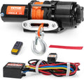 ATV Winch 4500 lb Electric Winch with Synthetic Rope - Reliable