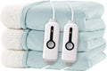 Electric Heated Blanket King Size 90x100 - Dual-Sided Comfort