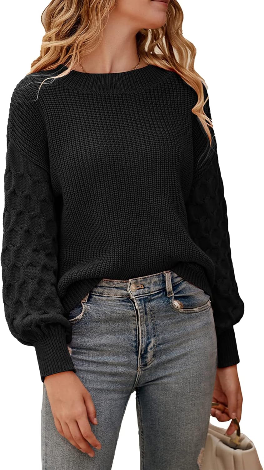 PRETTYGARDEN Women's Fall Pullover Sweater for Casual Style