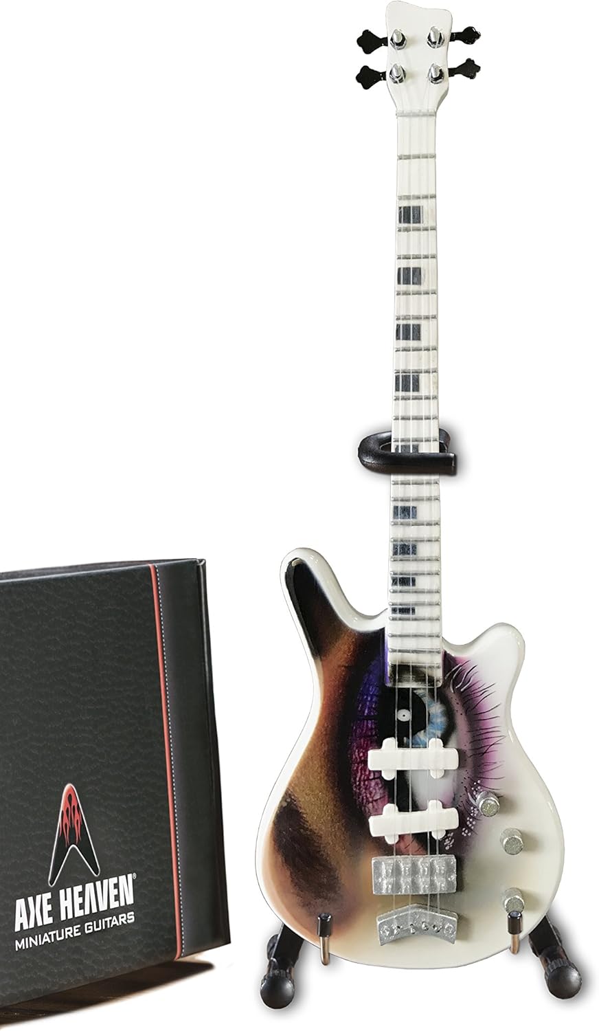 Prince Signature One Eye Bass Miniature Guitar Replica for Fans