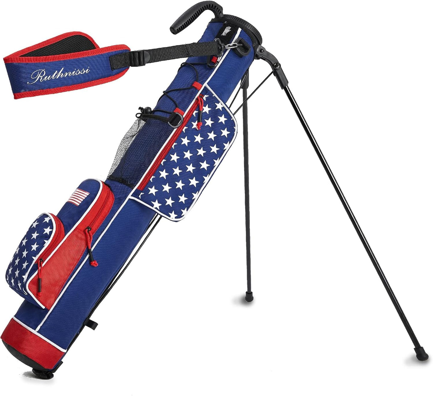 Lightweight Golf Stand Bag for Easy Carry and Practice Rounds