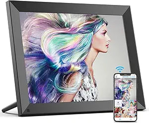FULLJA 15 Inch WiFi Smart Digital Photo Frame with 32GB Storage